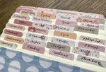Load image into Gallery viewer, Floral Bible Tabs
