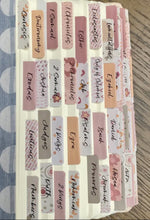 Load image into Gallery viewer, Floral Bible Tabs
