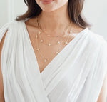 Load image into Gallery viewer, Faith Tiny Cross Chain Necklace
