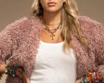 Load image into Gallery viewer, Bold Beaded Cross Necklace
