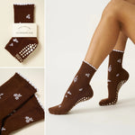 Load image into Gallery viewer, Cropped Crew Grip Socks
