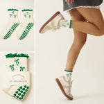 Load image into Gallery viewer, Cropped Crew Grip Socks
