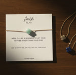 Load image into Gallery viewer, Faith Over Fear Cross Necklace
